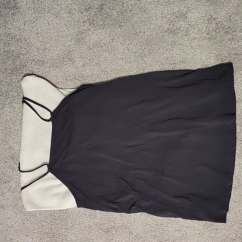 Loft Dark grey strappy tank